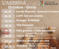 Agenda Octobre