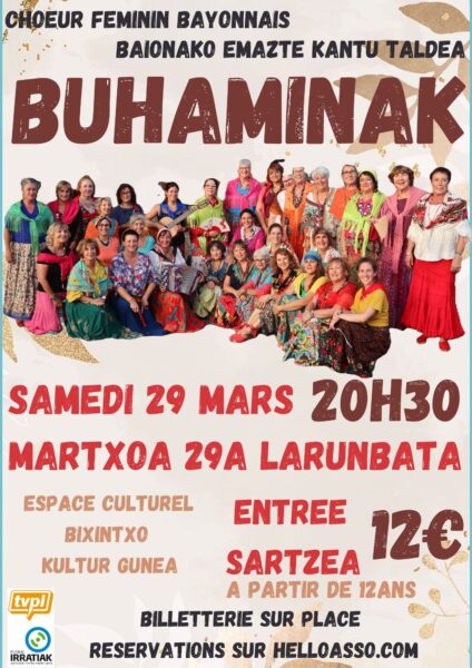 Chœur de femmes BUHAMINAK