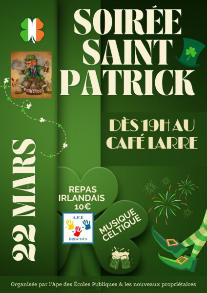 Soirée Saint Patrick